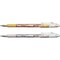 Pentel Gel Ink Pen, Roller Ball, Med Point, 2/PK, Gold/Silver PK PENK908MBP2XZ - alternate 3